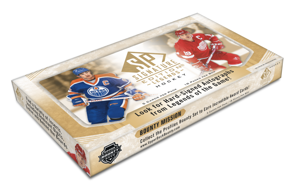 2020-21 Upper Deck SP Signature Edition Legends Hockey Hobby 8-Box INNER CASE